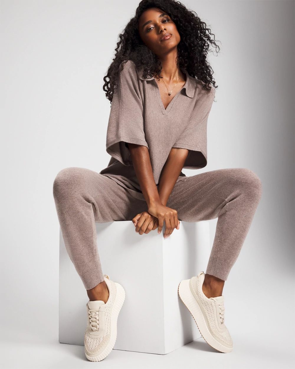 Premier Knit Sweater Jogger | Soma
